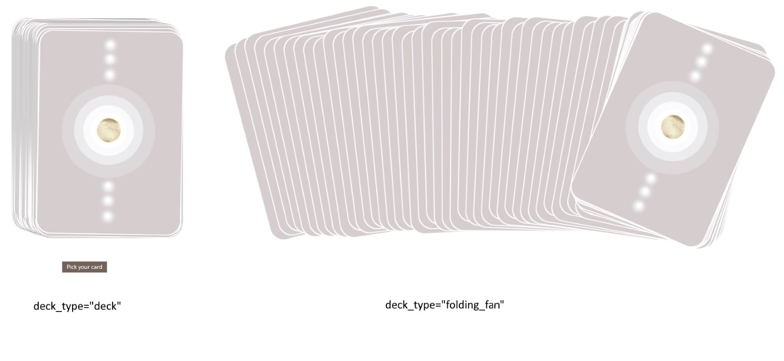 Oracle Cards | Deck Type Folding Fan